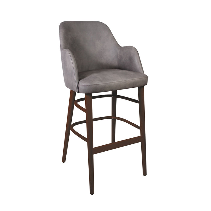 Aztec Barstool - Faux Leather