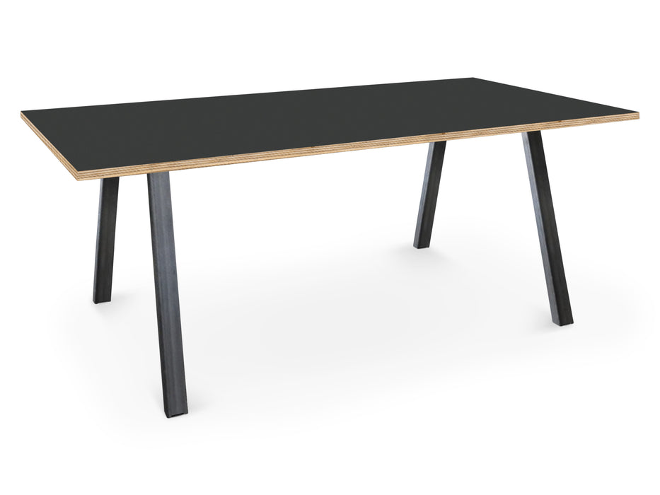 Albion A Frame Meeting Tables - Raw Finish Frame