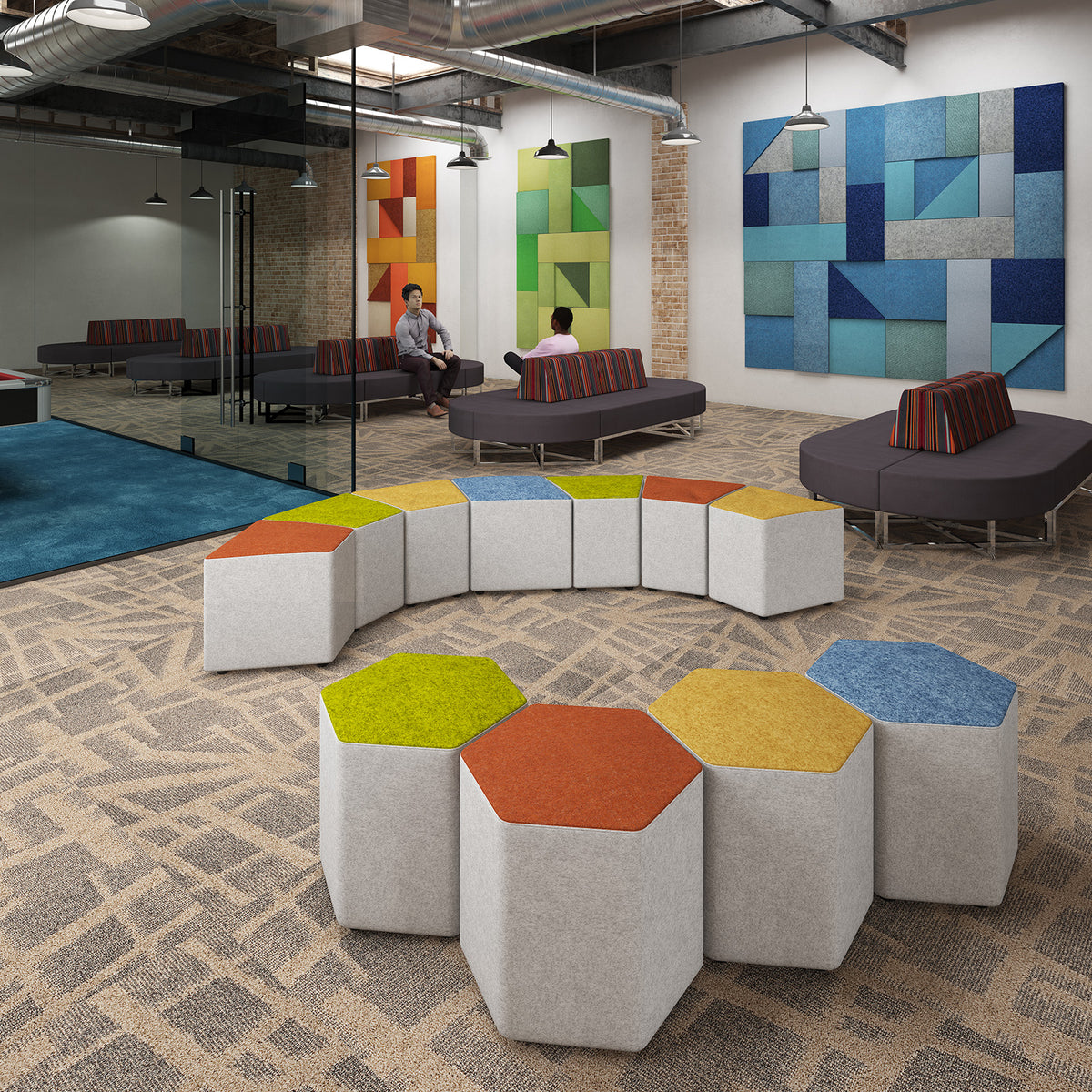 Breakout Cubes and Placeables | Soft Seating | Loop Furniture — Loop ...