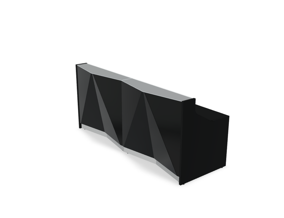 Alpa Straight Modular Reception Desk