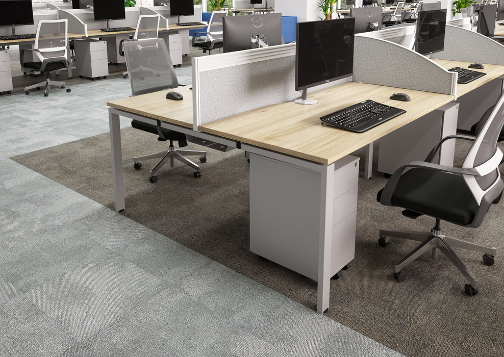 Express 6 person bench desk 4800mm x 1600mm
