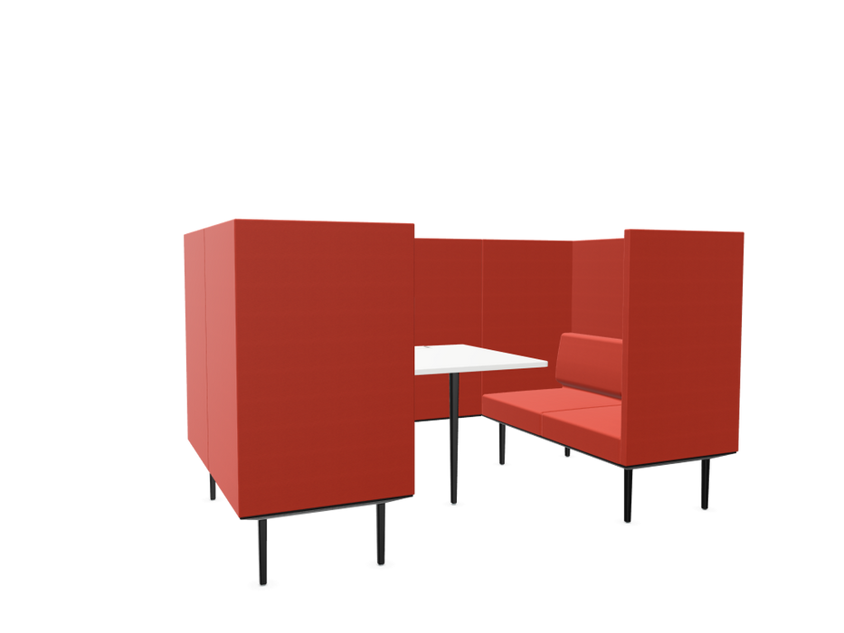 Longo 4 Person Meeting Booth