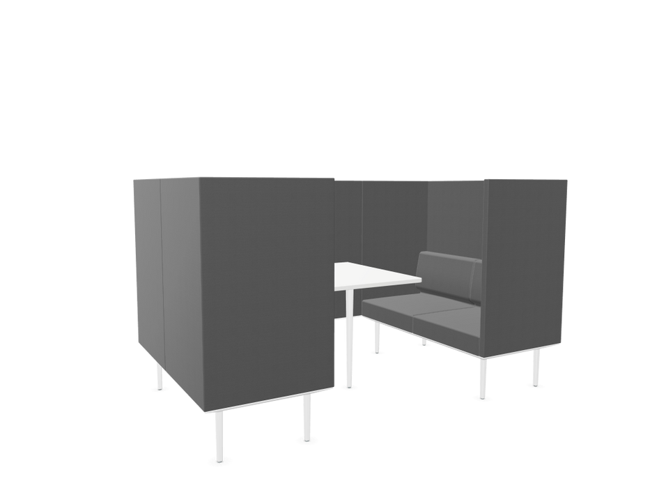 Longo 4 Person Meeting Booth