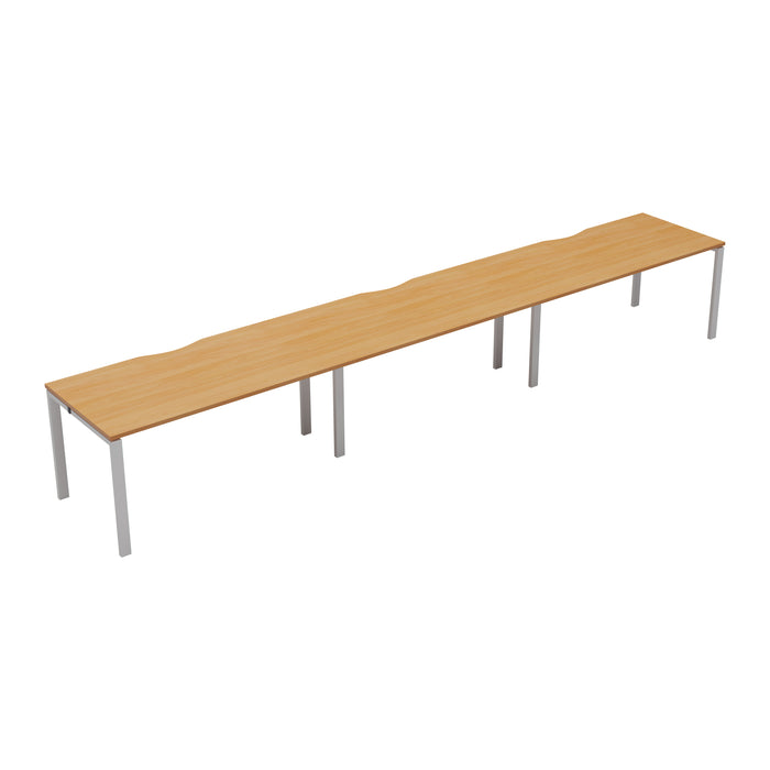 Express 3 person single bench desk 3600mm x 800mm