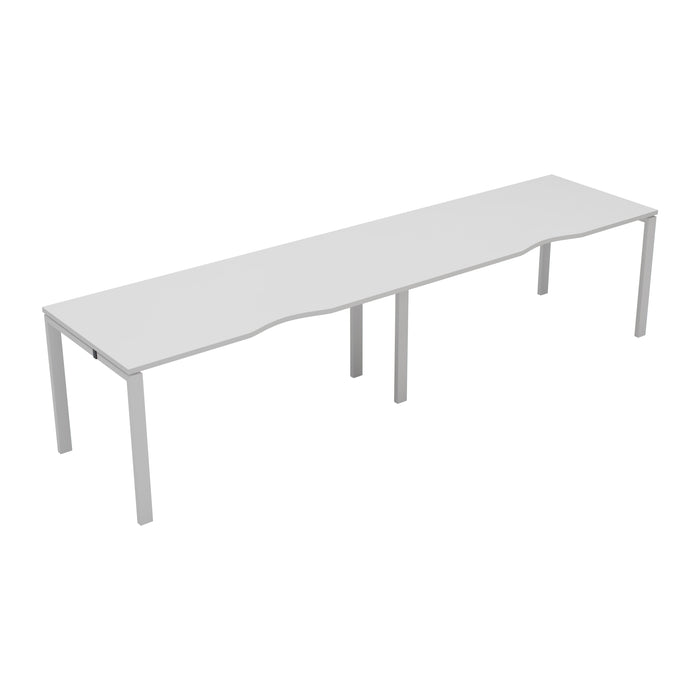 Express 2 person single bench desk 2400mm x 800mm
