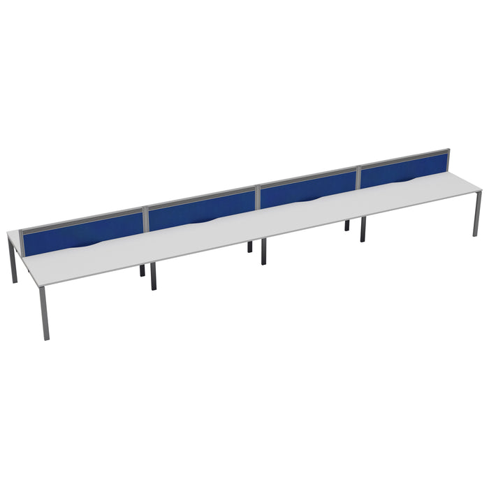Express 8 Person bench desk 5600mm x 1600mm