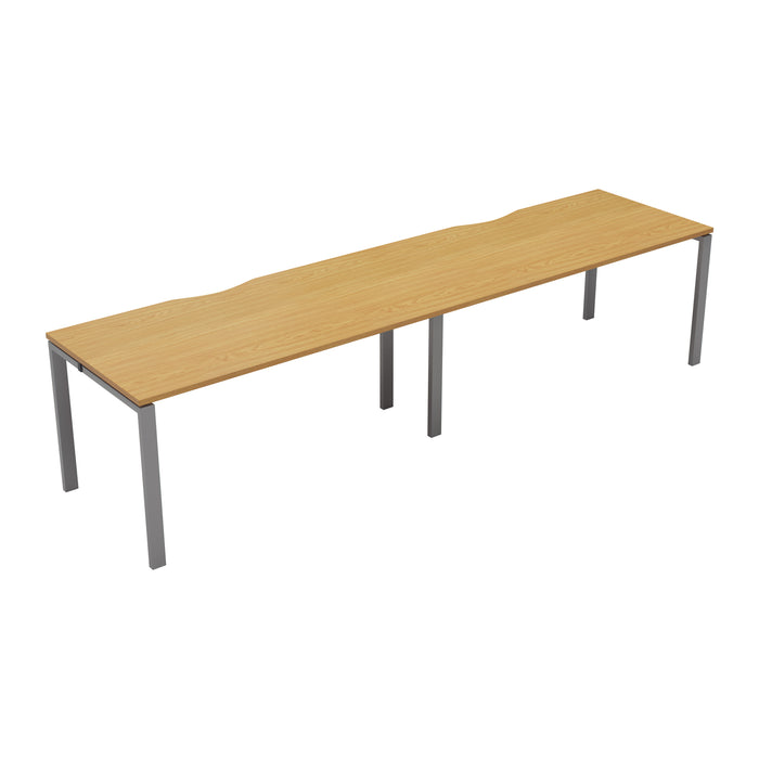 Express 2 person single bench desk 2800mm x 800mm