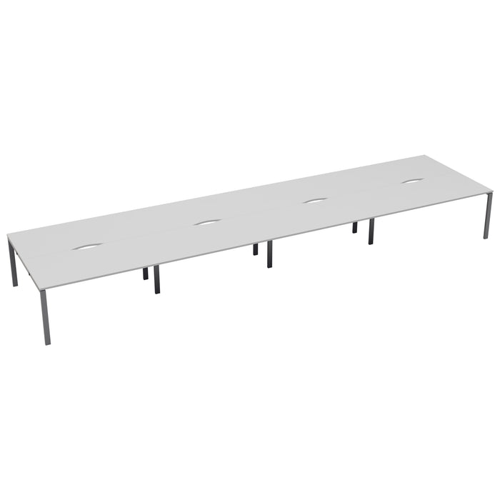 Express 8 Person bench desk 5600mm x 1600mm