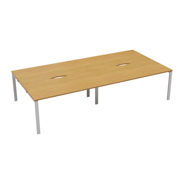 Express 4 person bench desk 2800mm x 1600mm