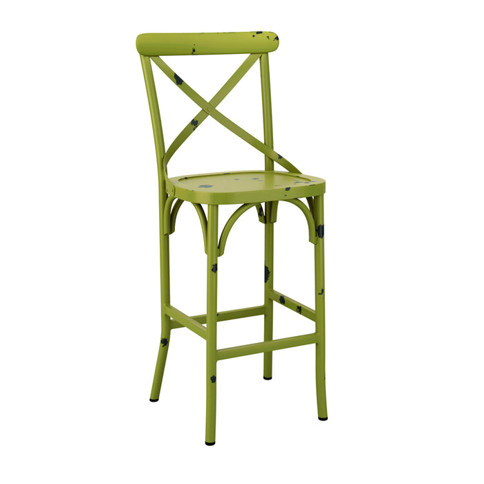 Café Bar Stool - Green