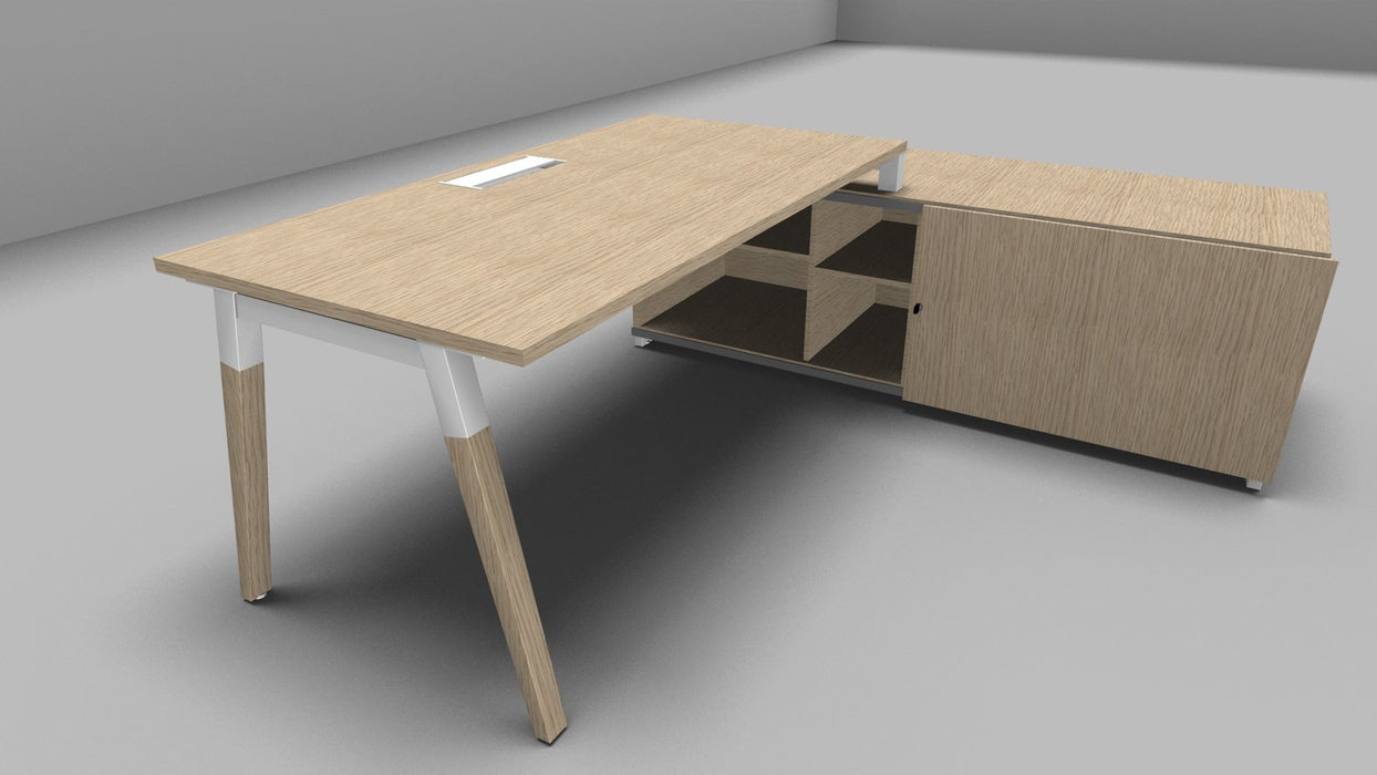 Dialogue Desk with Storage