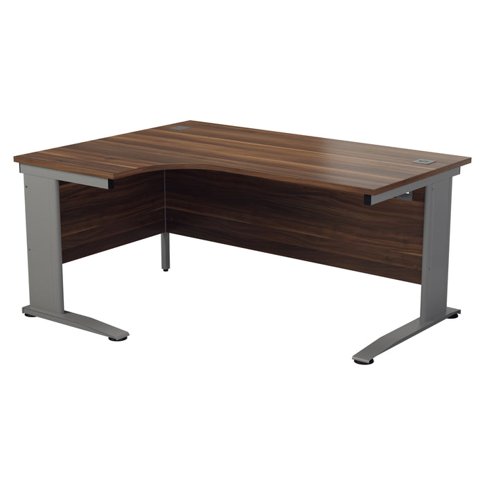 Core1612 Cable Managed Corner office desk