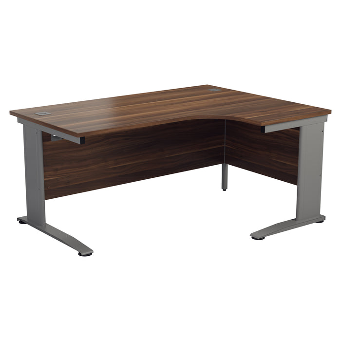 Core1612 Cable Managed Corner office desk