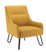 Pearl Reception Chair - Mustard