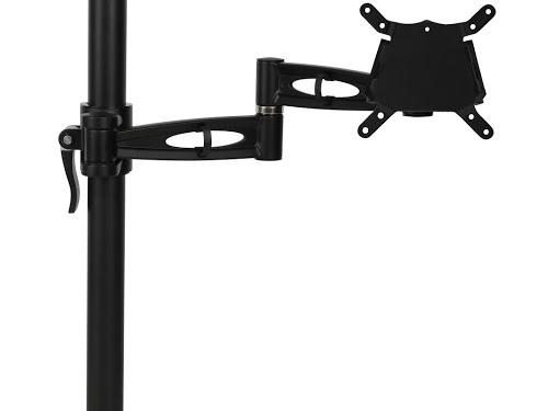 Monitor Tool Rails KARDO Single Tool Rail Mounted Monitor Arm — Loop Workplace Furniture