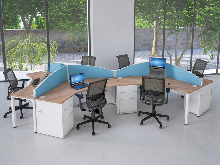 Pure Bench Pure Bench System — Loop Workplace Furniture