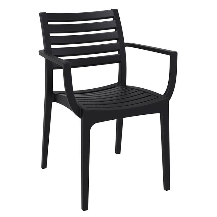 Real Arm Chair - Black