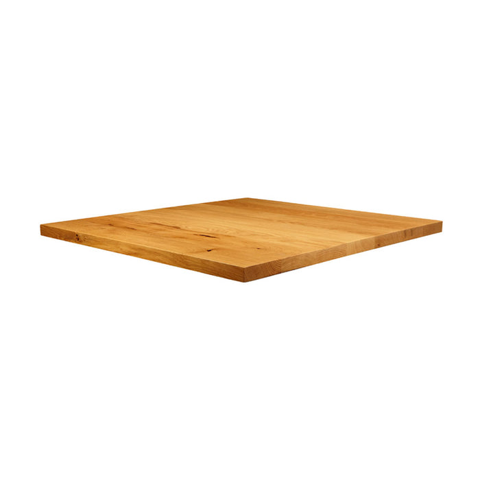 Natural Lacquered Character Oak - 90cm x 90cm (Square)