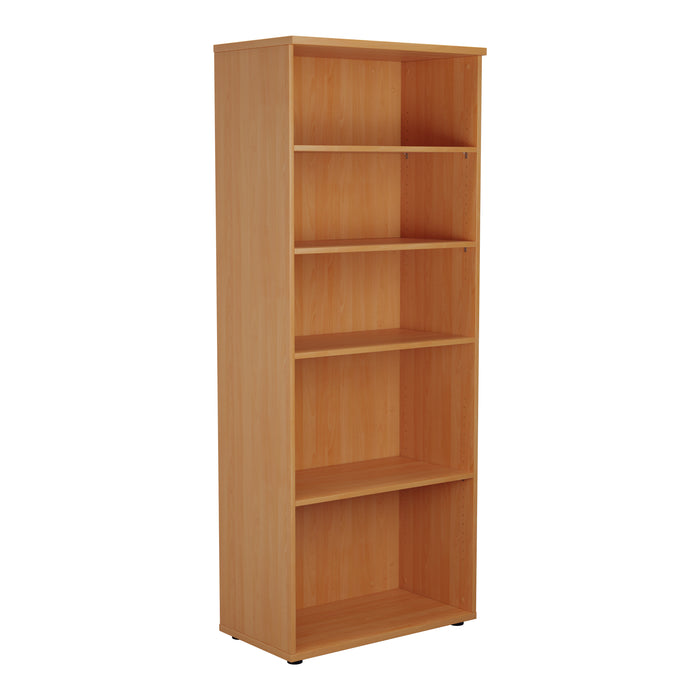 2000mm High Bookcase - Oak