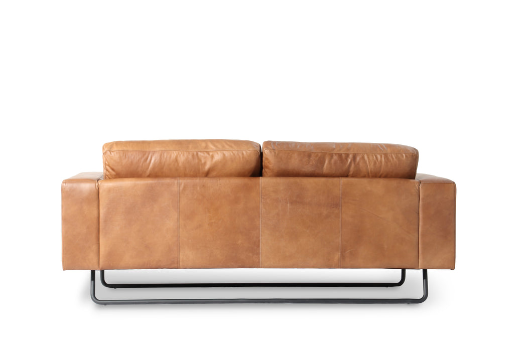 KINGSLAND 3 Seat Leather Sofa