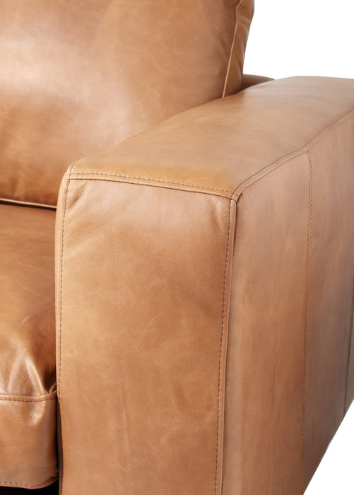 KINGSLAND 3 Seat Leather Sofa