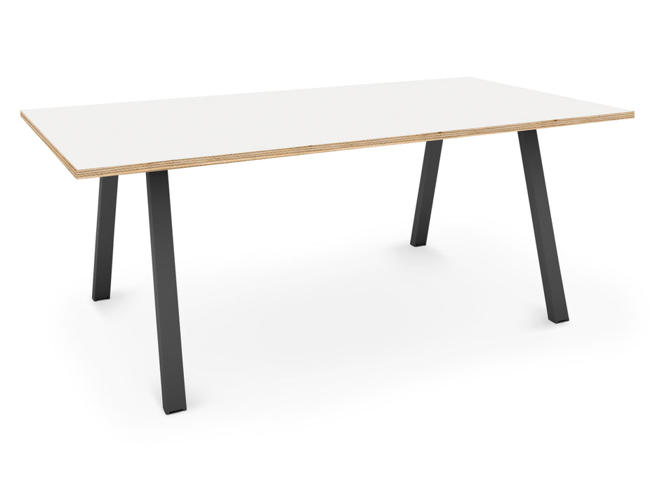 Albion A Frame Meeting Tables - Black Finish Frame