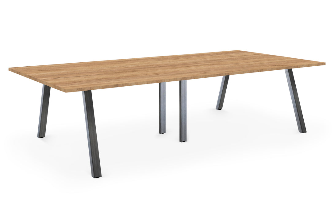 Albion A Frame Meeting Tables - Raw Finish Frame