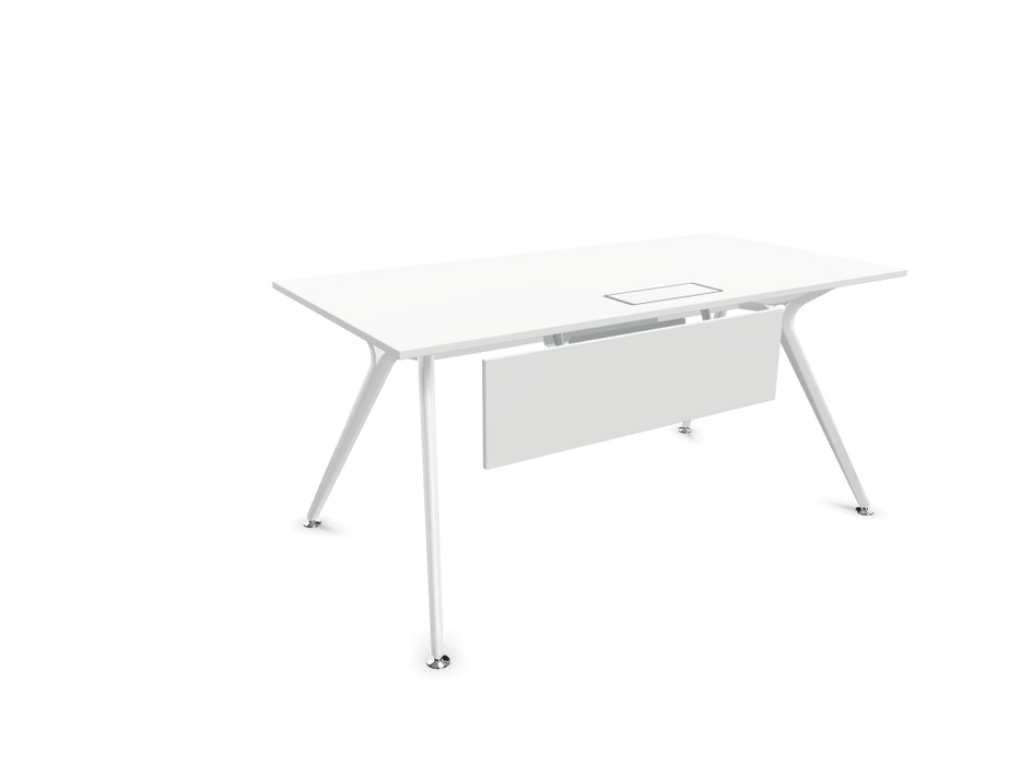 Arkitek Rectangular Office Desks - White Frame