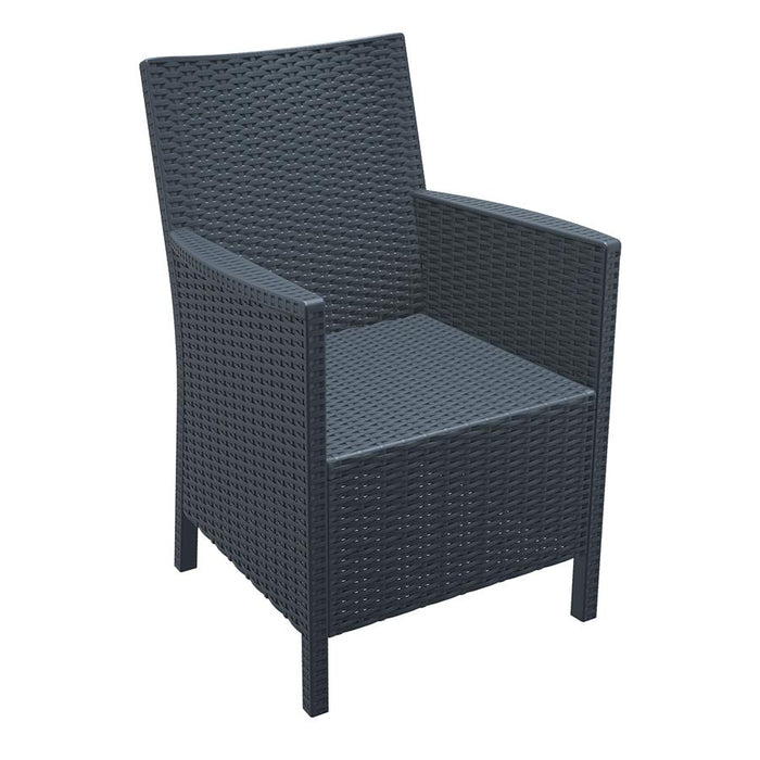California Arm Chair - Dark Grey