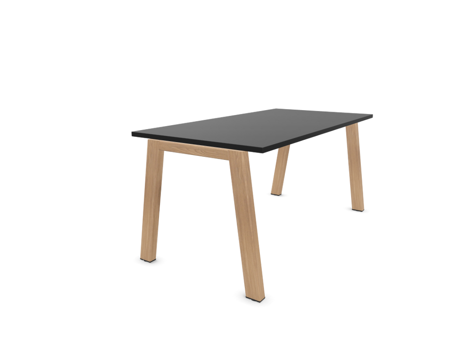 Vital Plus 300 individual desks - wooden  leg