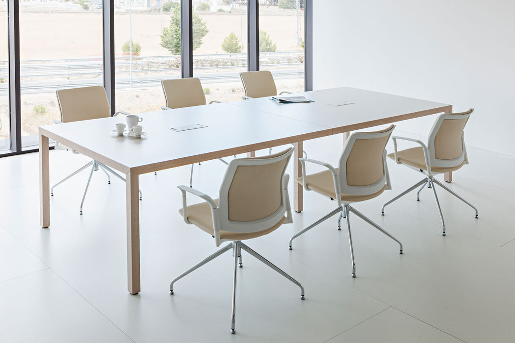 Bodeom Table Prisma Rectangular Boardoom Table — Loop Workplace Furniture