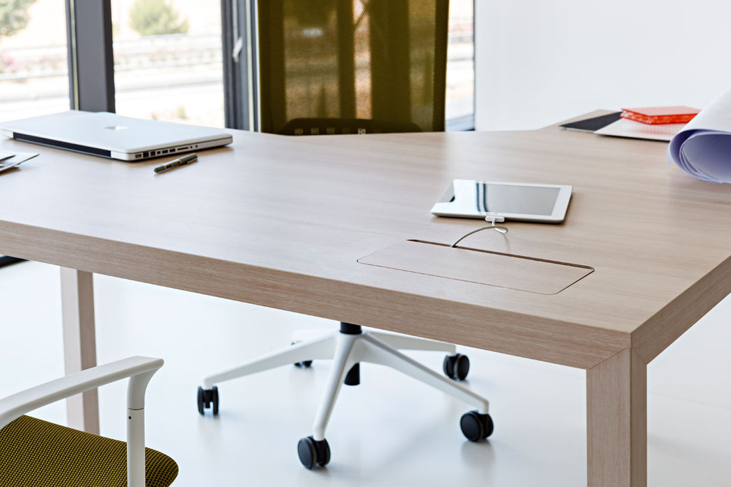 Bodeom Table Prisma Rectangular Boardoom Table — Loop Workplace Furniture