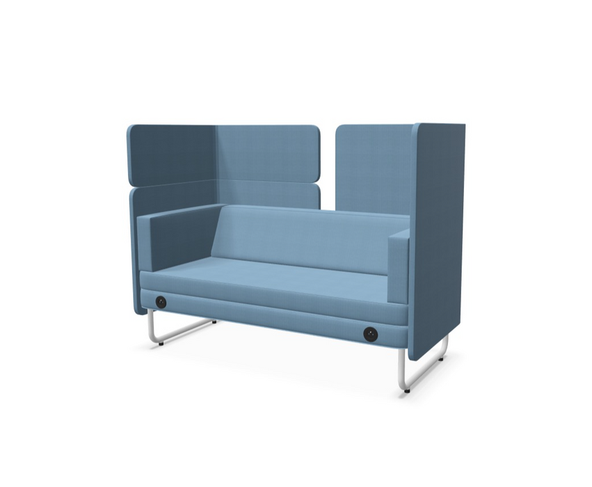 Play&Work Two Seater Sofa with High Back