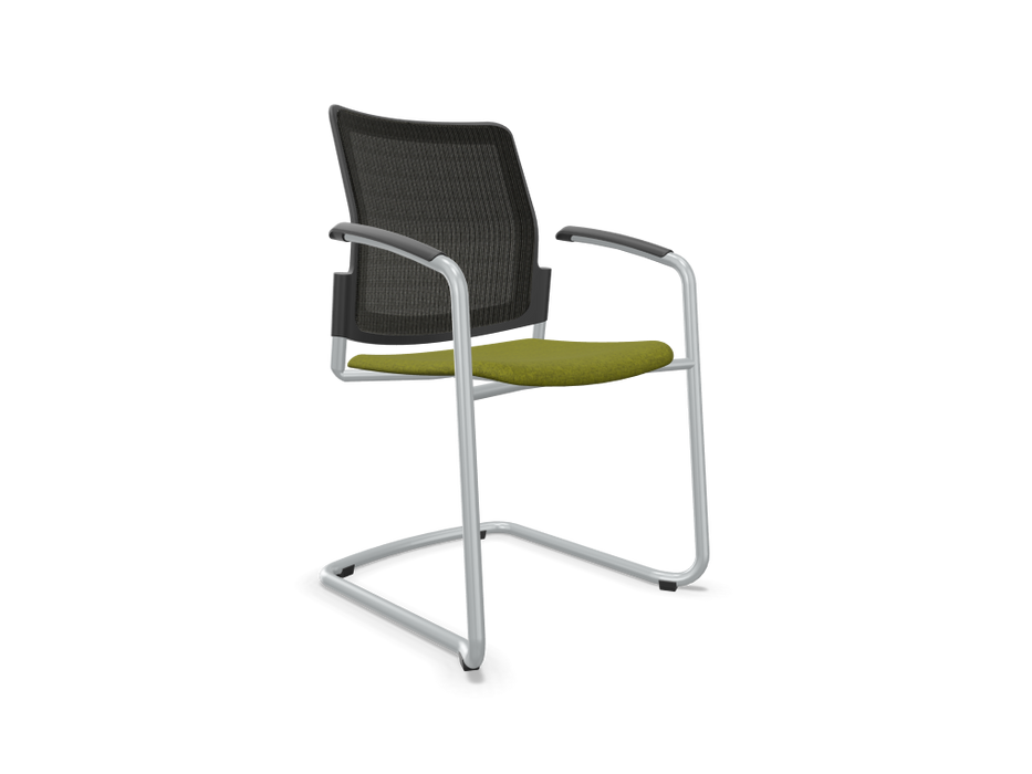 Urban Mesh Back Cantilever Meeting Chair